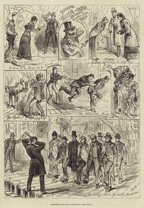 Preparing for the Pantomime by Melton Prior